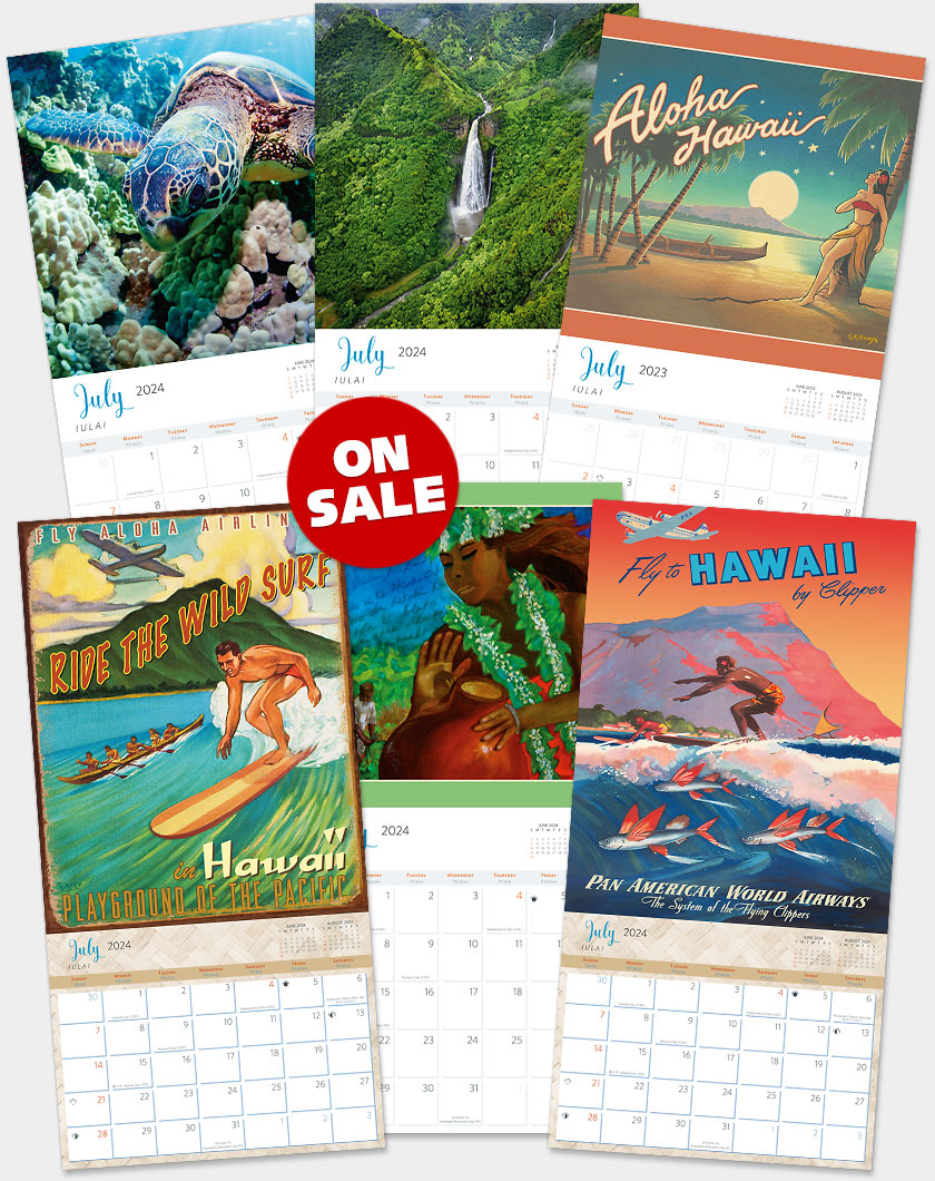 2024 Hawaiian Wall Calendars
