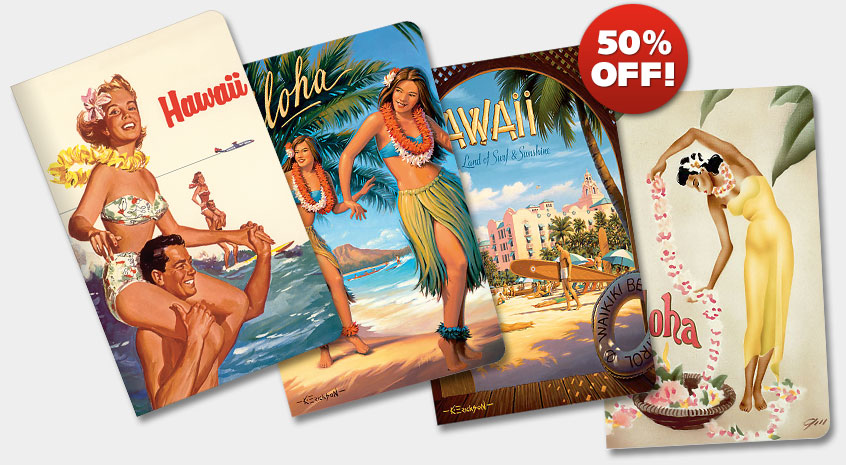 Hawaiian Mini Notebooks