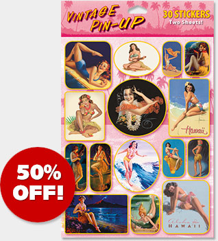 Hawaiian Sticker Set - ON SALE 50% OFF!