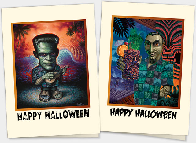 HALLOWEEN GREETING CARDS