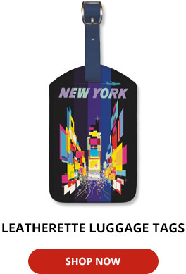 Leatherette Luggage Tags