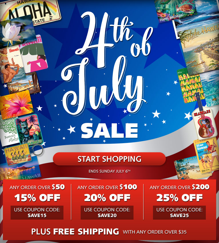4th of July Special Sale - Up to 25% OFF