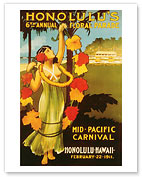 Mid Pacific Carnival, 6th Floral Parade - Fine Art Prints & Posters
