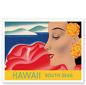 Hawaii and South Seas - c. 1950's - Fine Art Prints & Posters