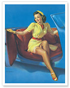 Sport Model - c. 1940's - Fine Art Prints & Posters