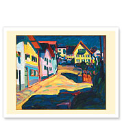 Murnau, Burggrabenstrasse - Bavarian Alps, Germany - c. 1908 - Fine Art Prints & Posters