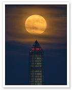 Super Moon Over the Washington Monument June 23, 2013 - Fine Art Prints & Posters