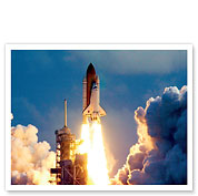 Space Shuttle Discovery STS-26 Launch Sept. 29, 1988 - Kennedy Space Center - Fine Art Prints & Posters