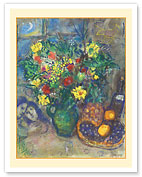 Vase of Flowers and Pineapple (Vase de fleurs à l’ananas) - c. 1962 - Fine Art Prints & Posters