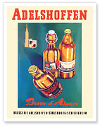 Adelshoffen Beer - Alsace region of France (Biére d’Alsace) - c. 1920 - Fine Art Prints & Posters