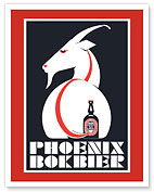 Phoenix Bokbier - Dutch Lager Beer - c. 1930 - Fine Art Prints & Posters