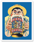 The Beer of the Lion (Bière Du Lion) - c. 1922 - Fine Art Prints & Posters