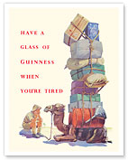 Have A Glass of Guiness Beer When You’re Tired - c. 1940 - Fine Art Prints & Posters