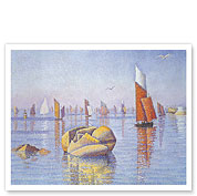 Concarneau, Quiet Morning France - c. 1891 - Fine Art Prints & Posters