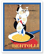 Bertolli Olive Oil (Olio d’Oliva) Nel Loro Destino - c. 1953 - Fine Art Prints & Posters