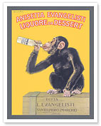 Anisetta Evangelisti Dessert Liqueur - c. 1925 - Fine Art Prints & Posters