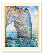 The Manneporte near Étretat France - c. 1886 - Fine Art Prints & Posters