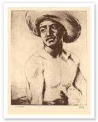 Kimo, Hawaii - Native Hawaiian Man - from Etchings and Drawings of Hawaiians - c. 1934 - Giclée Art Prints & Posters