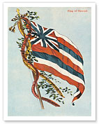 Flag of Hawaii - Giclée Art Prints & Posters