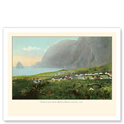 Father Damien's Home - Molokai, Hawaii - Kalaupapa Leper Settlement - c. 1910 - Fine Art Prints & Posters