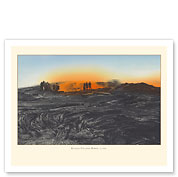 Kilauea Volcano, Hawaii - Active Lava Field - c. 1930's - Fine Art Prints & Posters