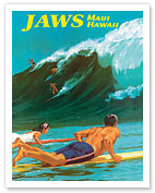 Jaws - Peahi, Maui, Hawaii - Big Wave Surfing - Fine Art Prints & Posters