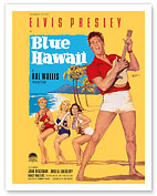 Elvis Presley in Blue Hawaii - Giclée Art Prints & Posters