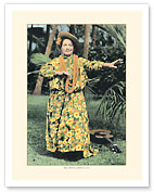 Hilo Hattie - Hawaiian Singer, Hula Dancer, Actress - c. 1941 - Giclée Art Prints & Posters