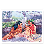 Family of Hawaii - (‘Ohana O Hawai‘i) - Fine Art Prints & Posters