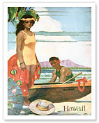 The Story Of Hawaii, Tourist Bureau Booklet - Giclée Art Prints & Posters
