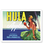 Hula Apples - Fine Art Prints & Posters