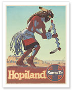 Santa Fe Railroad, Hopiland, Native American Hopi Indian, Arizona - Giclée Art Prints & Posters