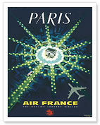 Aviation Paris, Arc de Triomphe - Fine Art Prints & Posters