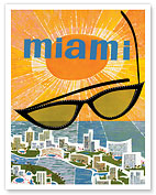 Miami, Florida - Sunglasses - c. 1963 - Fine Art Prints & Posters