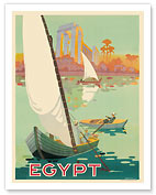 Egypt The Nile River - Giclée Art Prints & Posters