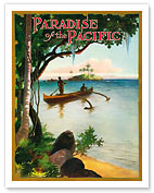 Paradise of the Pacific Magazine, Hawaii - Outrigger - Fine Art Prints & Posters