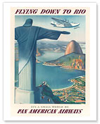 Pan American: Flying Down to Rio - Giclée Art Prints & Posters