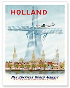 Pan American: Holland Windmill - Fine Art Prints & Posters