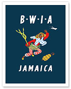 British West Indies Airways: BWIA Jamaica - Fine Art Prints & Posters