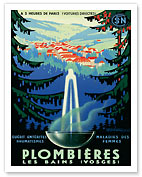 Plombieres Les Bains, Hot Springs, France - Fine Art Prints & Posters
