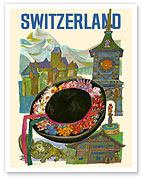 Switzerland - c. 1960's - Fine Art Prints & Posters