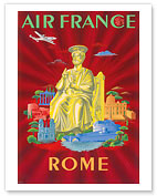 Aviation Rome Vatican - Statue of St. Peter - Fine Art Prints & Posters