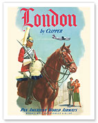 London by Clipper - Queen's Royal Household Cavalry - Pan American World Airways - Fine Art Prints & Posters
