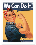 We Can Do It - Rosie the Riveter - Fine Art Prints & Posters