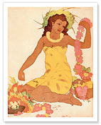 Leimaker, Royal Hawaiian Hotel Menu Cover - Giclée Art Prints & Posters