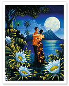 Hawaiian Island Honeymoon - Giclée Art Prints & Posters