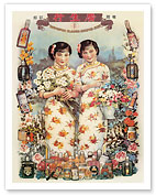 Two Girls Brand Cosmetics - Kwong Sang Hong Limited - Hong Kong - Fine Art Prints & Posters