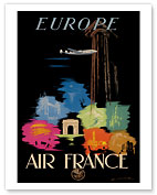 Europe - Aviation - European Tourist Destinations - Fine Art Prints & Posters