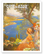 Côte d'Azur France - French Riviera - c.1947 - Fine Art Prints & Posters