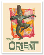 The Orient - Bronze-era Siam Thai Dancer - c. 1960 - Fine Art Prints & Posters